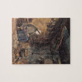 Het kijken van de pot kook - een huisinterieur legpuzzel (Horizontaal)