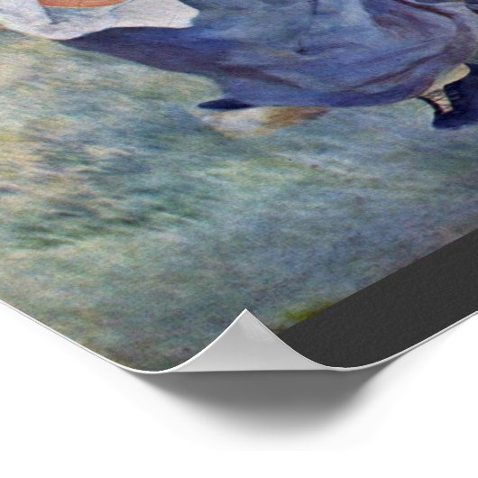 het kind aan de borst (moederschap), poster (Hoek)