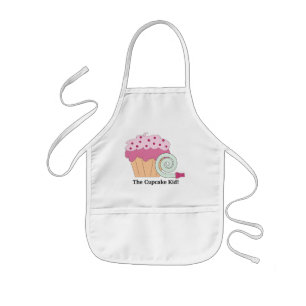 Het Kind Cupcake-platform Kinder Schort
