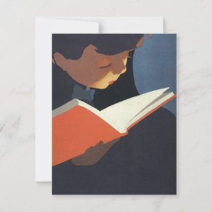 Het  Kind dat een Boek van de Bibliotheek leest