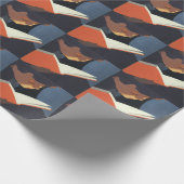 Het  Kind dat een Boek van de Bibliotheek leest Cadeaupapier (Hoek)