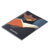 Het  Kind dat een Boek van de Bibliotheek leest Notitieboek (Linkerzijde)