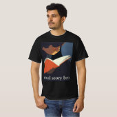 Het  Kind dat een Boek van de Bibliotheek leest T-shirt (Voorkant volledig)