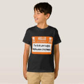 Het Kind dat een hekel heeft aan Halloween kostuum T-shirt (Voorkant volledig)