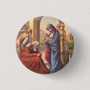 Het kind de naam Johan geven Ronde Button 3,2 Cm