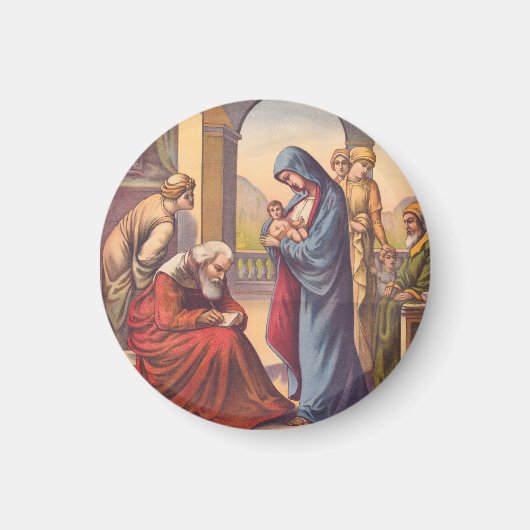 Het kind de naam Johannes geven Magneet (Voorkant)