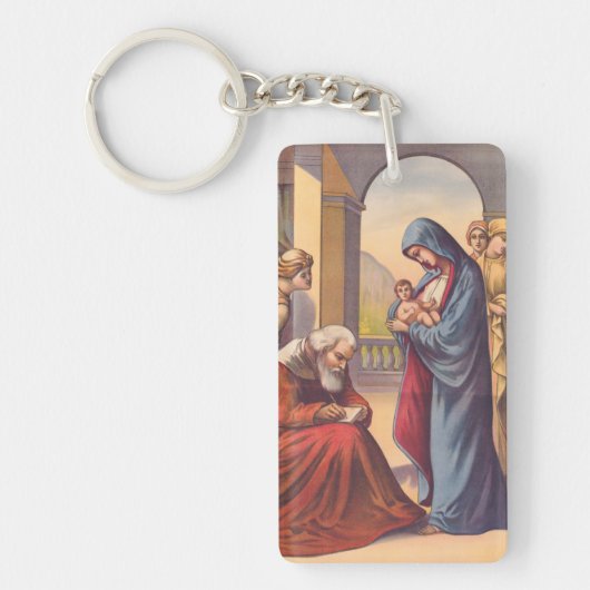 Het kind de naam Johannes geven Sleutelhanger (Voorkant)