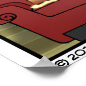 Het kind en de Poo. Poster (Hoek)