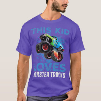 Het Kind houdt van Monster Trucks T-shirt
