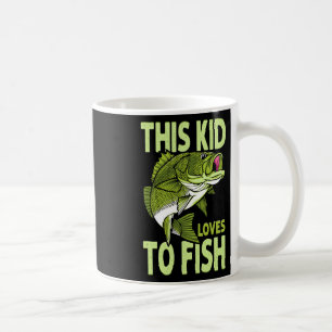 Het Kind houdt van vissen Gevist Kind Koffiemok