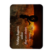 Het kind in Band buigt Flexibele Magnet Magneet (Verticaal)