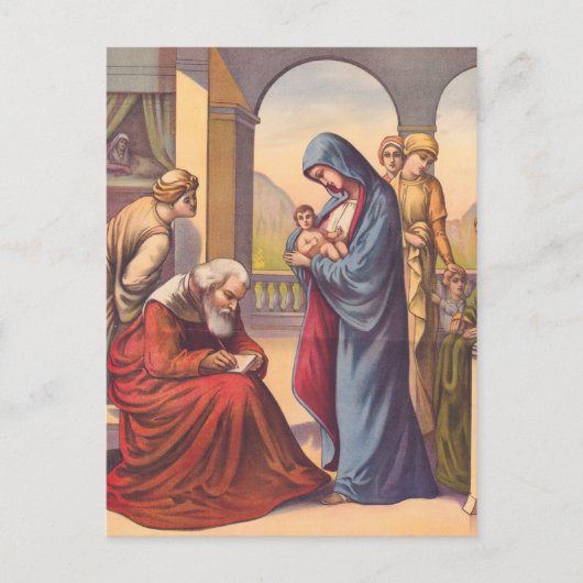 Het kind John een naam geven Briefkaart (Voorkant)