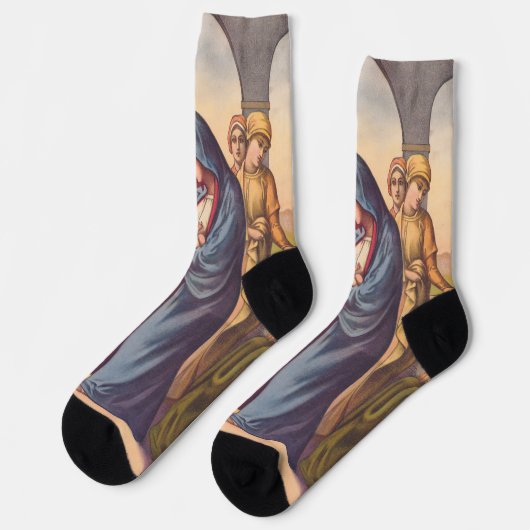 Het kind John een naam geven Sokken (Links)