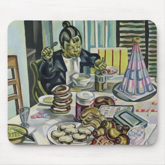 Het kind met de koekjes muismat (Voorkant)