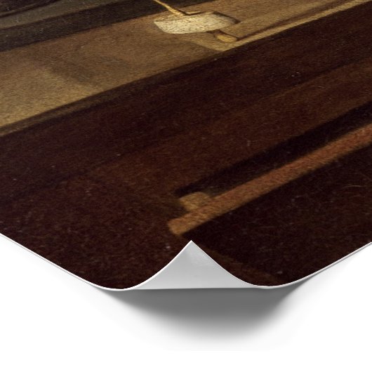 Het kind met een theetotum poster (Hoek)