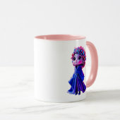 Het kind uit een denkbeeldig land. mok (Voorkant rechts)