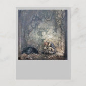 Het Kind van de Holding van de sleeplijn Briefkaart (Voorkant)