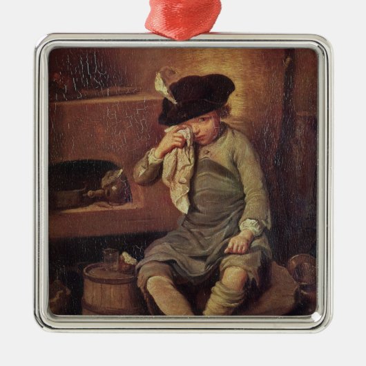 Het kind van de sterling metalen ornament (Voorkant)