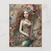Het kind van de zeemeermin briefkaart (Voorkant)