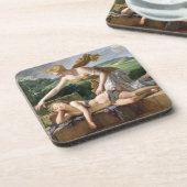 Het Kind van Fortune, 1801 (olie op canvas) Bier Onderzetter (Linkerzijde)