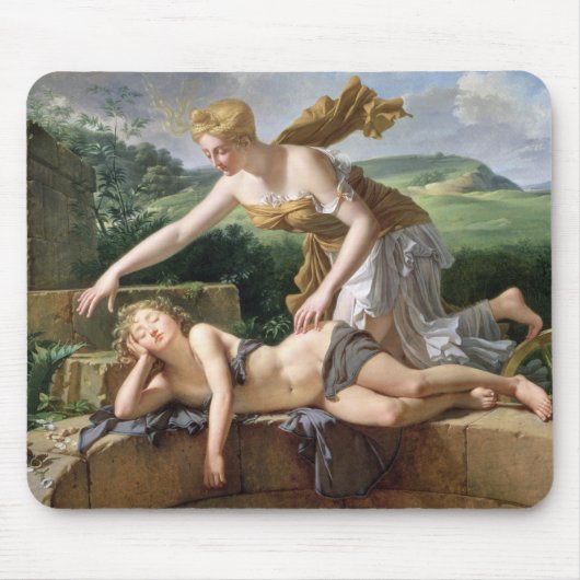 Het Kind van Fortune, 1801 (olie op canvas) Muismat (Voorkant)