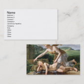 Het Kind van Fortune, 1801 (olie op canvas) Visitekaartje (Voorkant / Achterkant)