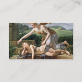 Het Kind van Fortune, 1801 (olie op canvas) Visitekaartje (Achterkant)