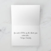 Het Kind van het hockey Feestdagen Kaart (Binnen)