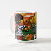 Het kind van oktober koffiemok (Voorkant links)