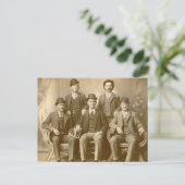 Het Kind Wilde Bunch - Butch Cassidy & Sundance Briefkaart (Staand voorkant)