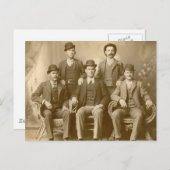 Het Kind Wilde Bunch - Butch Cassidy & Sundance Briefkaart (Voorkant / Achterkant)