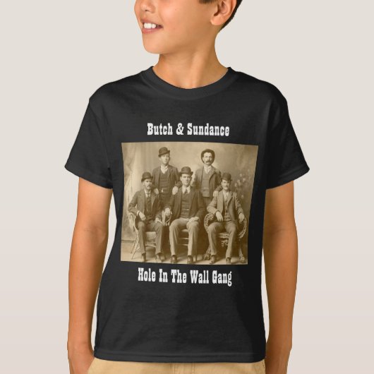 Het Kind Wilde Bunch - Butch Cassidy & Sundance T-shirt (Voorkant)