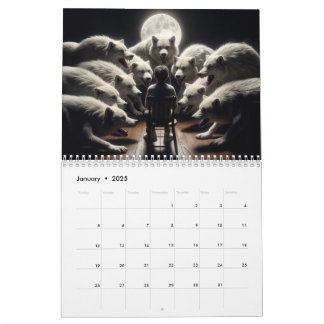 Het Kind & Wolven: een fantasiekunstwerkkalender 2 Kalender