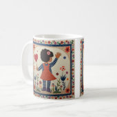 Het kind zelf is een engel. koffiemok (Voorkant links)