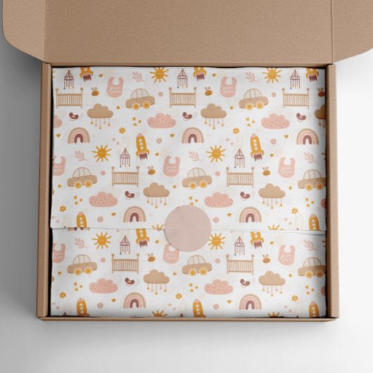 Het kinder baby van de klap. Funny animal speelgoe Tissuepapier