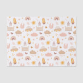 Het kinder baby van de klap. Funny animal speelgoe Tissuepapier (Voorkant)