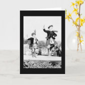 Het Kinder Dansen van Scotish in Kilten 1912 Kaart (Gele Bloem)