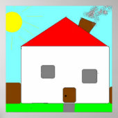 Het Kinder Kunst werd op zondag in het Parlement o Poster (Voorkant)