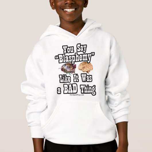Het Kinder Sweatshirt Met een kap van de (Voorkant)