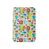 het kinder vrijetijdsgewin retro - safari badmat (Voorkant Verticaal)