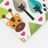 het kinder vrijetijdsgewin retro - safari fleece deken (Hoek)