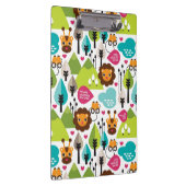 het kinder vrijetijdsgewin retro - safari klembord (Rechts)