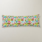 het kinder vrijetijdsgewin retro - safari lichaamskussen (Achterkant)