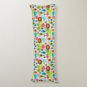 het kinder vrijetijdsgewin retro - safari lichaamskussen (Voorkant Verticaal)