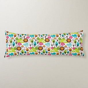 het kinder vrijetijdsgewin retro - safari lichaamskussen