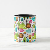 het kinder vrijetijdsgewin retro - safari mok (Midden)