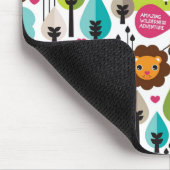 het kinder vrijetijdsgewin retro - safari muismat (Hoek)
