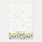 het kinder vrijetijdsgewin retro - safari post-it® notes (Voorkant)
