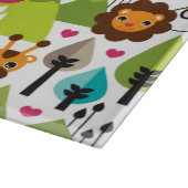 het kinder vrijetijdsgewin retro - safari snijplank (Hoek)