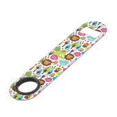 het kinder vrijetijdsgewin retro - safari speed flessenopener (Achterkant Gekanteld)